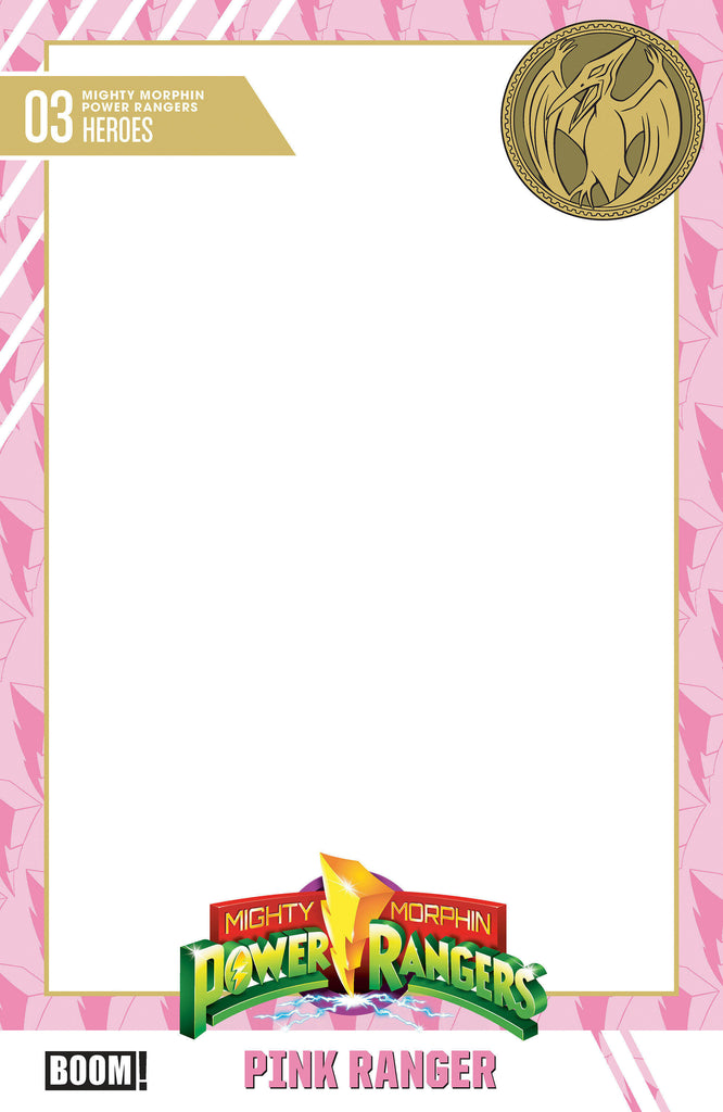 MIGHTY MORPHIN POWER RANGERS #3 - BLANK - TRADING CARD (08/26/2026)