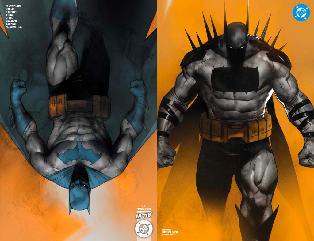 DC ALL IN SPECIAL #1 BEN OLIVER NYCC SET