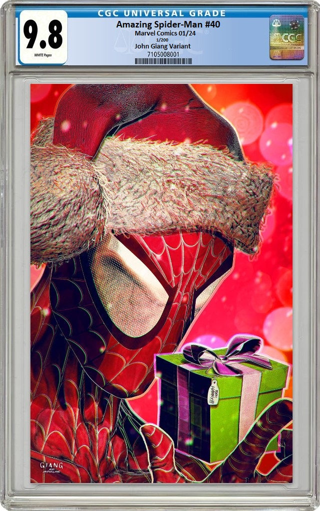 AMAZING SPIDER-MAN #40 JOHN GIANG CGC 9.8 ULTIMATE EDITION EXCLUSIVE