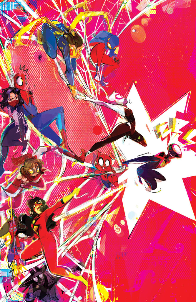 EDGE OF SPIDER-VERSE #1 NICOLETTA BALDARI VIRGIN C2E2 EXCLUSIVE OPTIONS