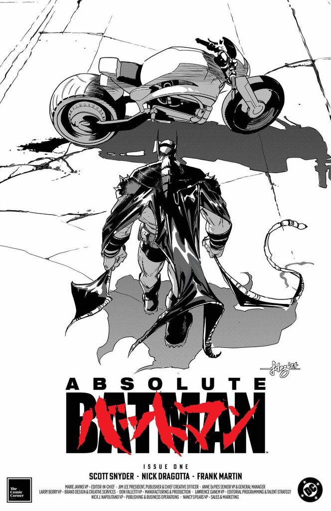 ABSOLUTE BATMAN #1 THIRD PRINT JAVIER FERNANDEZ EXCLUSIVE OPTIONS