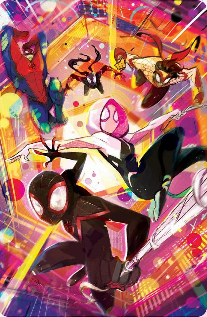 WEB OF SPIDER-VERSE #1 NICOLETTA BALDARI NYCC EXCLUSIVE OPTIONS