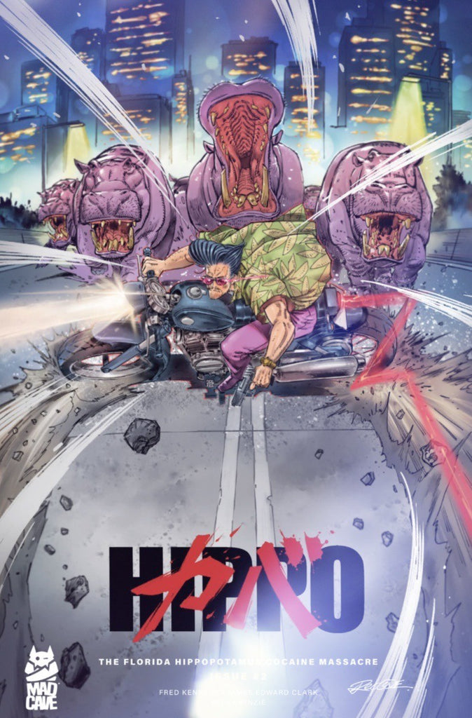 FLORIDA HIPPOPOTAMUS COCAINE MASSACRE #2 REDCODE EXCLUSIVE