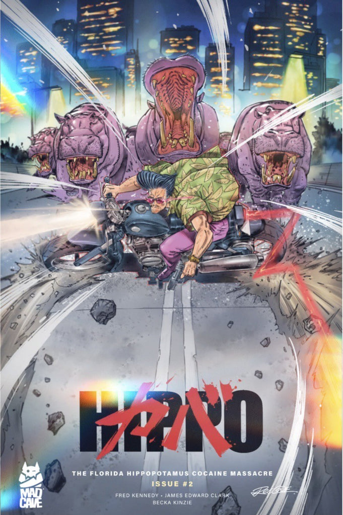 FLORIDA HIPPOPOTAMUS COCAINE MASSACRE #2 REDCODE EXCLUSIVE