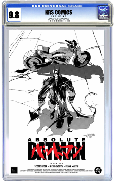 ABSOLUTE BATMAN #1 THIRD PRINT JAVIER FERNANDEZ EXCLUSIVE OPTIONS