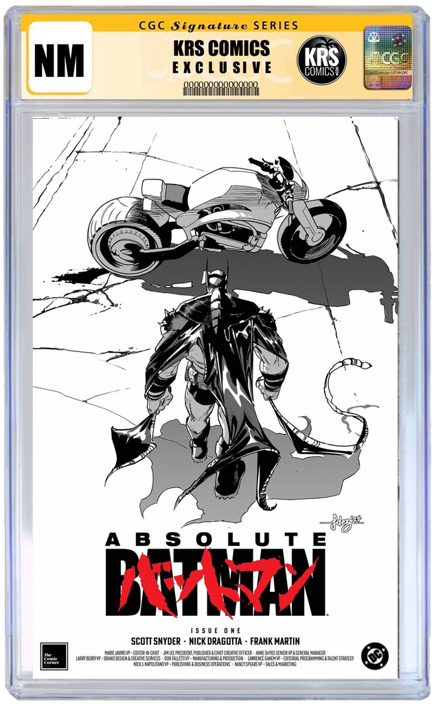 ABSOLUTE BATMAN #1 THIRD PRINT JAVIER FERNANDEZ EXCLUSIVE OPTIONS