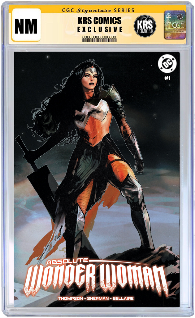 ABSOLUTE WONDER WOMAN #1 SOZOMAIKA FOIL EXCLUSIVE OPTIONS