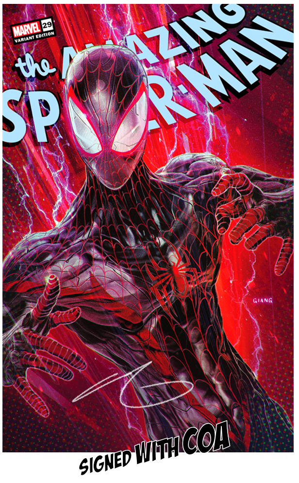 AMAZING SPIDER-MAN #29 JOHN GIANG EXCLUSIVE OPTIONS