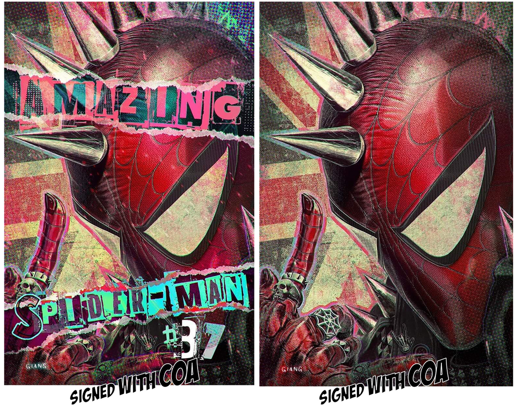 AMAZING SPIDER-MAN #37 JOHN GIANG EXCLUSIVE OPTIONS