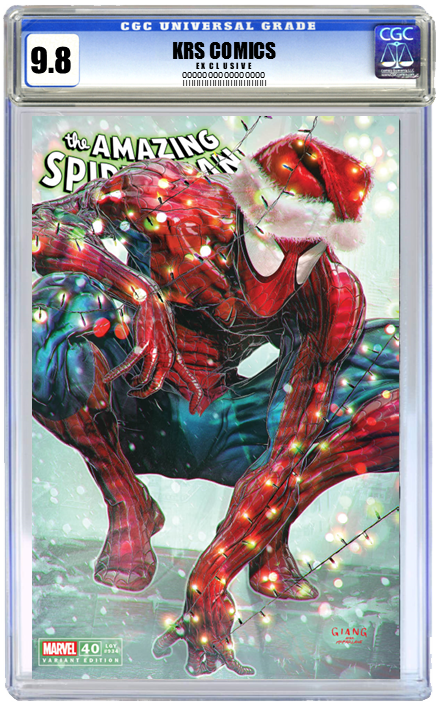 AMAZING SPIDER-MAN #40 JOHN GIANG CHRISTMAS EXCLUSIVE OPTIONS