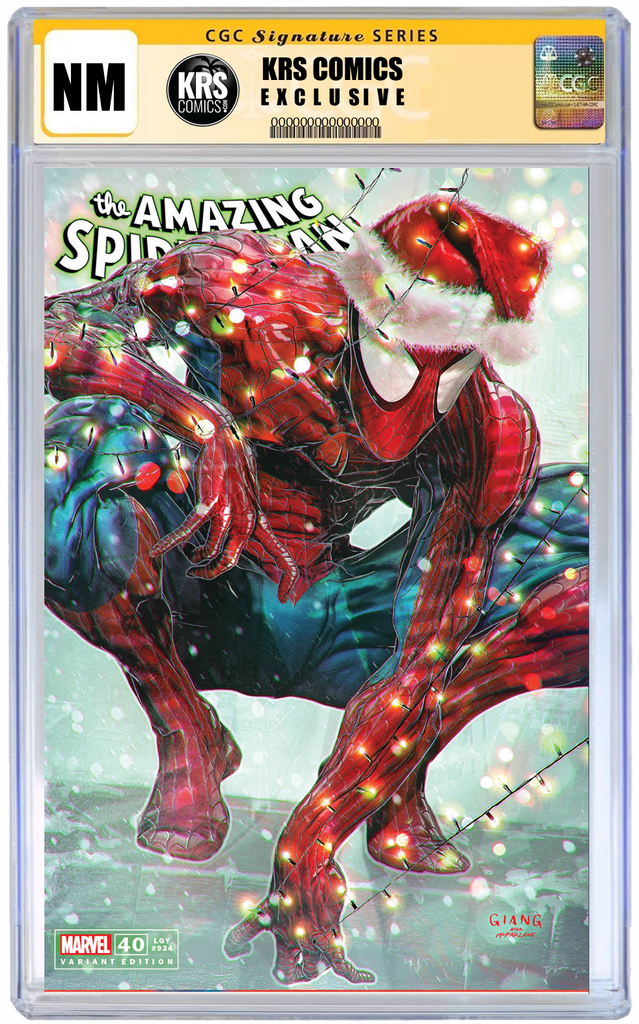 AMAZING SPIDER-MAN #40 JOHN GIANG CHRISTMAS EXCLUSIVE OPTIONS
