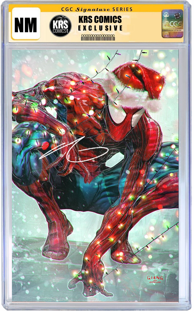 AMAZING SPIDER-MAN #40 JOHN GIANG CHRISTMAS EXCLUSIVE OPTIONS