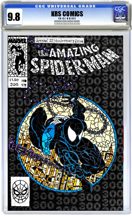 AMAZING SPIDER-MAN #300 FACSIMILE SHATTERED GRID NYCC EXCLUSIVE OPTIONS