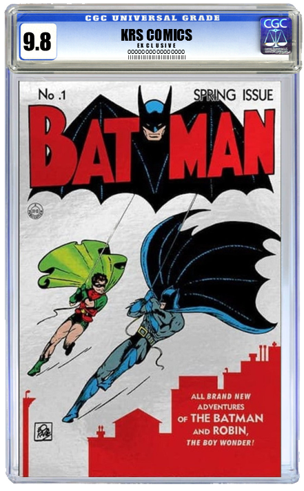 BATMAN #1 FACSIMILE SILVER NYCC FOIL EXCLUSIVE OPTIONS