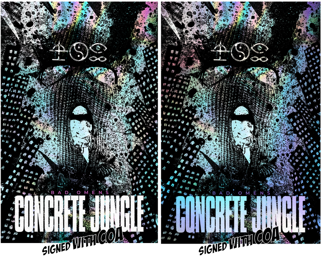 BAD OMENS CONCRETE JUNGLE #1 MATT WILSON EXCLUSIVE OPTIONS