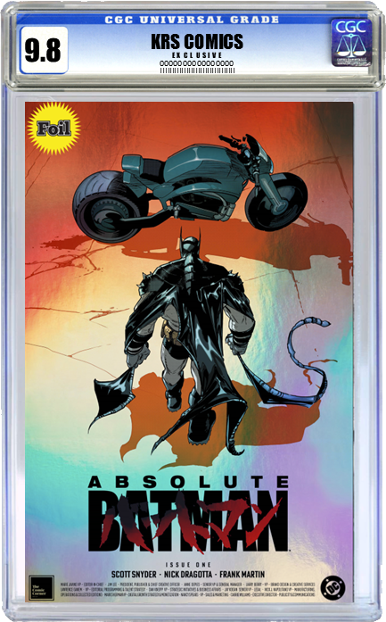 ABSOLUTE BATMAN #1 (OF 1) JAVIER FERNANDEZ - TENTH PRINT - FOIL EXCLUSIVE