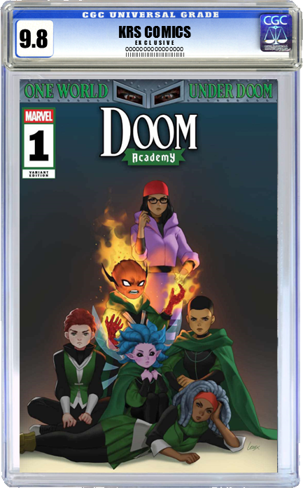 DOOM ACADEMY #1 LEIRIX LI EXCLUSIVE OPTIONS