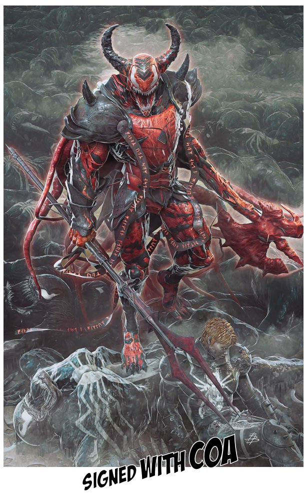 DEATH OF THE VENOMVERSE #1 BJORN BARENDS VIRGIN EXCLUSIVE OPTIONS