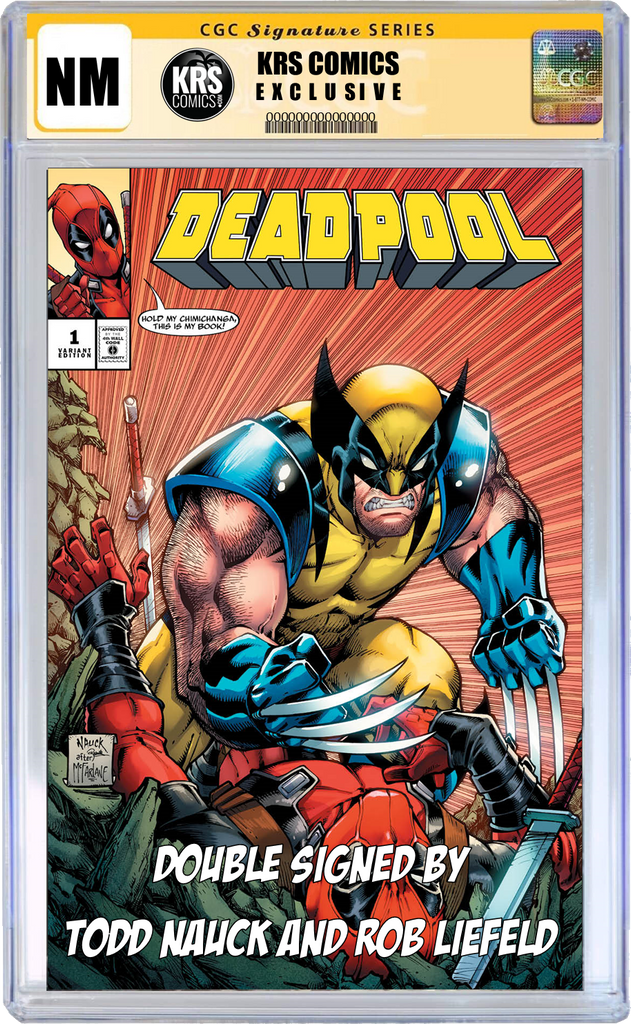 DEADPOOL #1 TODD NAUCK EXCLUSIVE OPTIONS