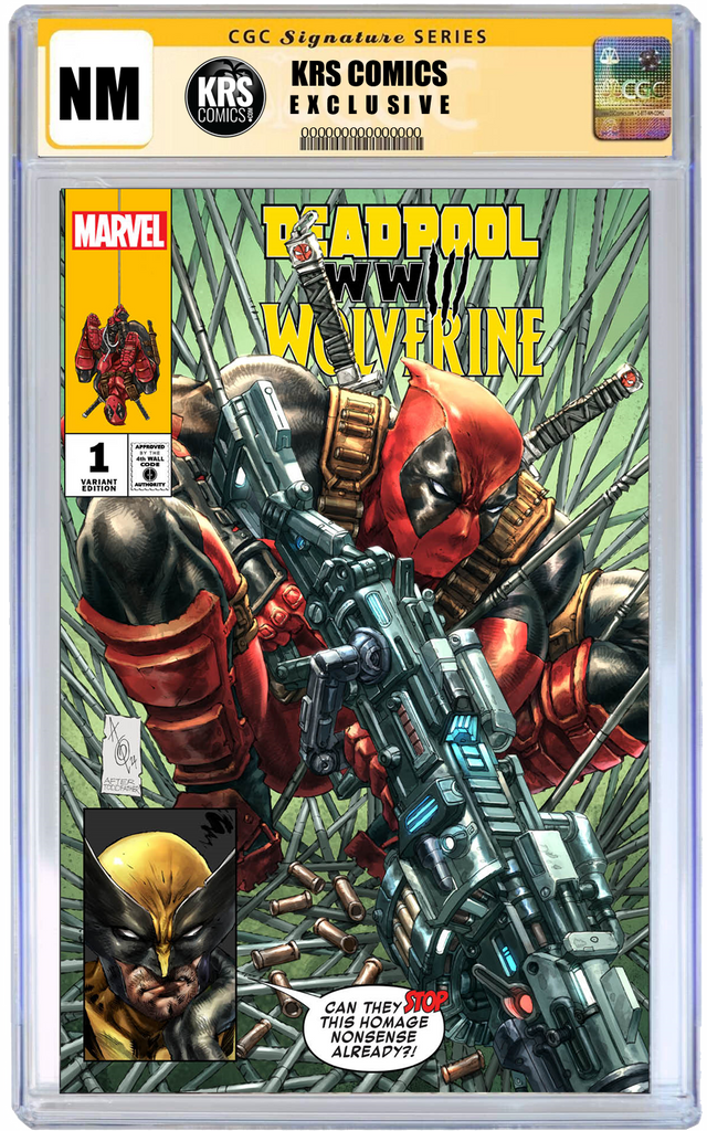 DEADPOOL WOLVERINE WWIII #1 ALAN QUAH EXCLUSIVE OPTIONS