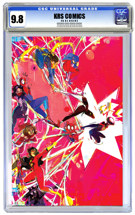 EDGE OF SPIDER-VERSE #1 NICOLETTA BALDARI VIRGIN C2E2 EXCLUSIVE OPTIONS