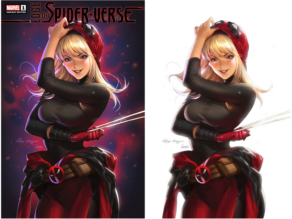 EDGE OF SPIDER-VERSE #1 LEIRIX LI EXCLUSIVE OPTIONS