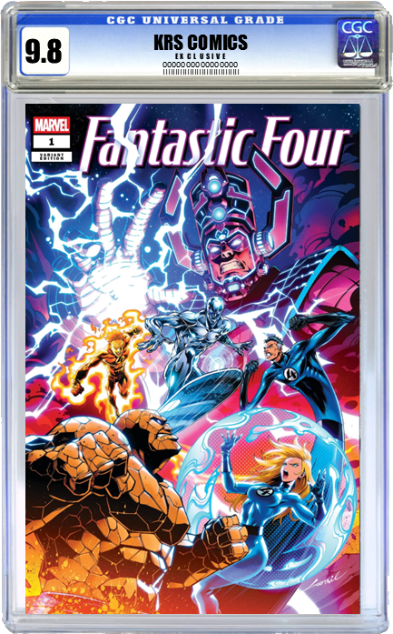 FANTASTIC FOUR #1 GODTAIL SDCC EXCLUSIVE OPTIONS