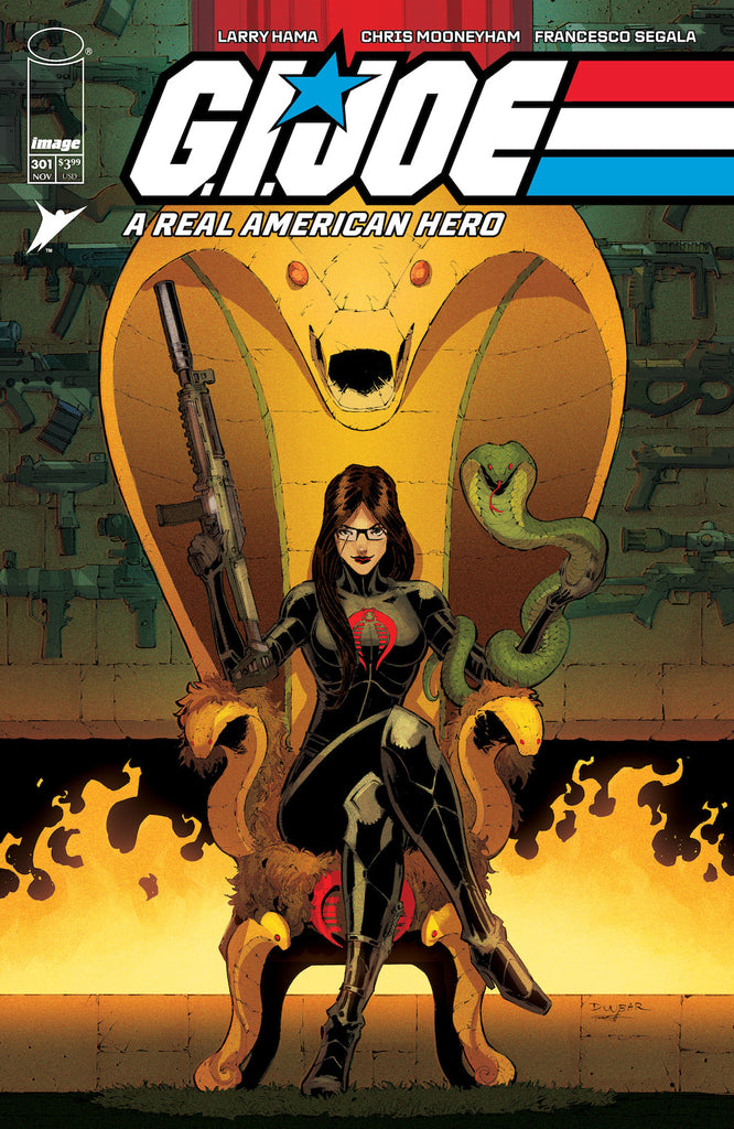 GI JOE A REAL AMERICAN HERO #301 MAX DUNBAR EXCLUSIVE OPTIONS