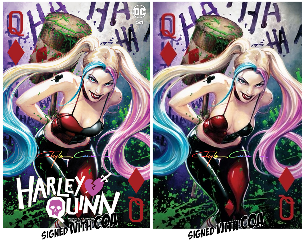 HARLEY QUINN #31 CLAYTON CRAIN EXCLUSIVE OPTIONS