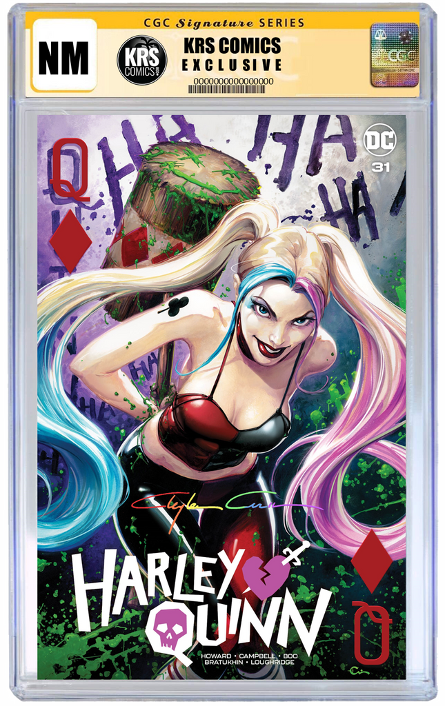 HARLEY QUINN #31 CLAYTON CRAIN EXCLUSIVE OPTIONS