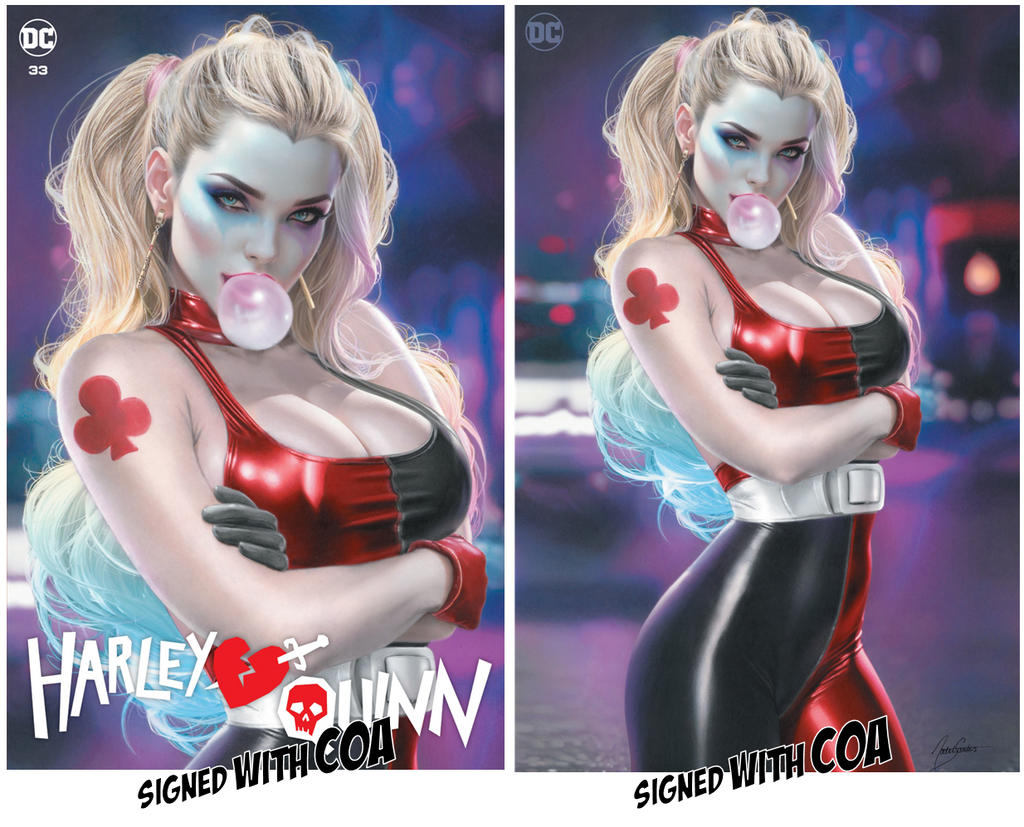 HARLEY QUINN #33 NATALI SANDERS EXCLUSIVE OPTIONS
