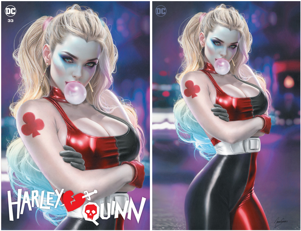 HARLEY QUINN #33 NATALI SANDERS EXCLUSIVE OPTIONS