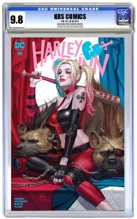 HARLEY QUINN #39 INHYUK LEE FOIL EXCLUSIVE OPTIONS