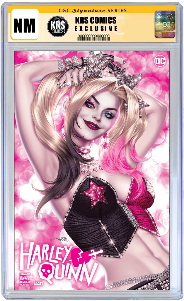 HARLEY QUINN #40 ARIEL DIAZ FOIL EXCLUSIVE OPTIONS