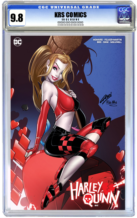 HARLEY QUINN #41 PAUL GREEN FOIL EXCLUSIVE OPTIONS