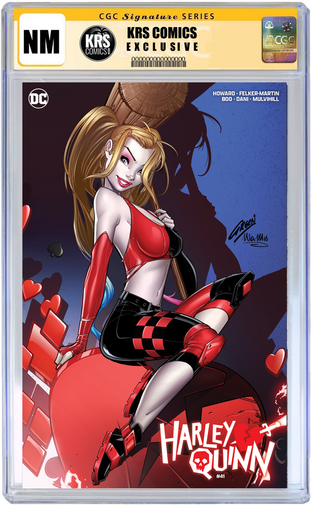 HARLEY QUINN #41 PAUL GREEN FOIL EXCLUSIVE OPTIONS
