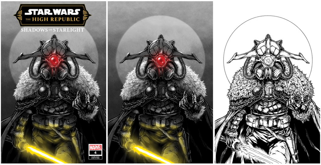 STAR WARS HIGH REPUBLIC SHADOWS OF STARLIGHT #4 TAKASHI OKAZAKI EXCLUSIVE OPTIONS
