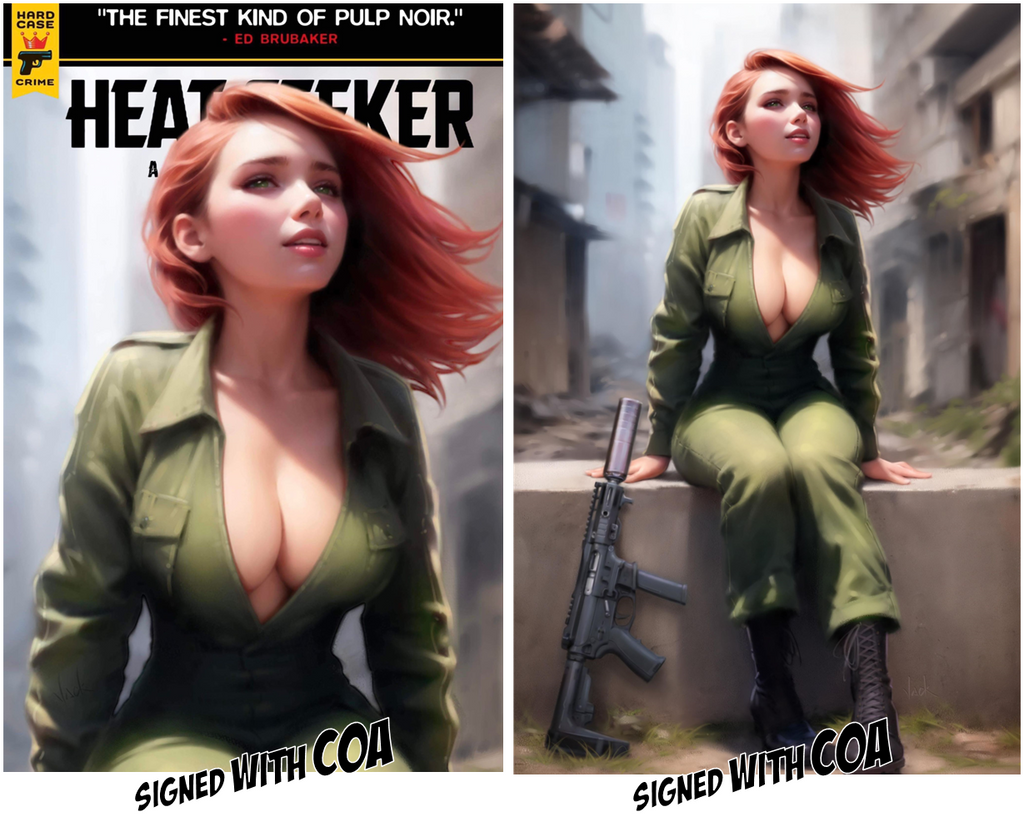 HEAT SEEKER GUN HONEY SERIES #1 (OF 4) WILL JACK EXCLUSIVE OPTIONS