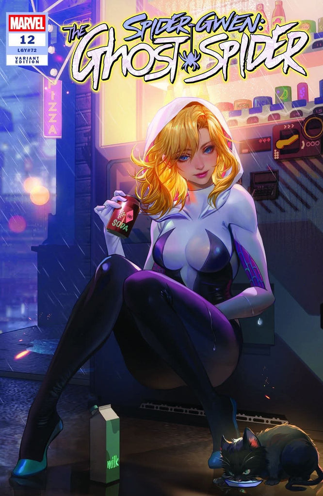 SPIDER-GWEN GHOST SPIDER #12 FAN YANG EXCLUSIVE OPTIONS