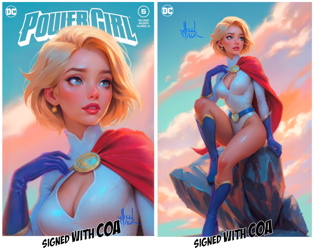 POWER GIRL #5 WILL JACK EXCLUSIVE OPTIONS