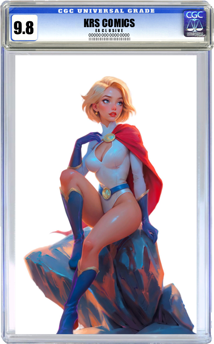 POWER GIRL #5 WILL JACK MEGACON EXCLUSIVE OPTIONS