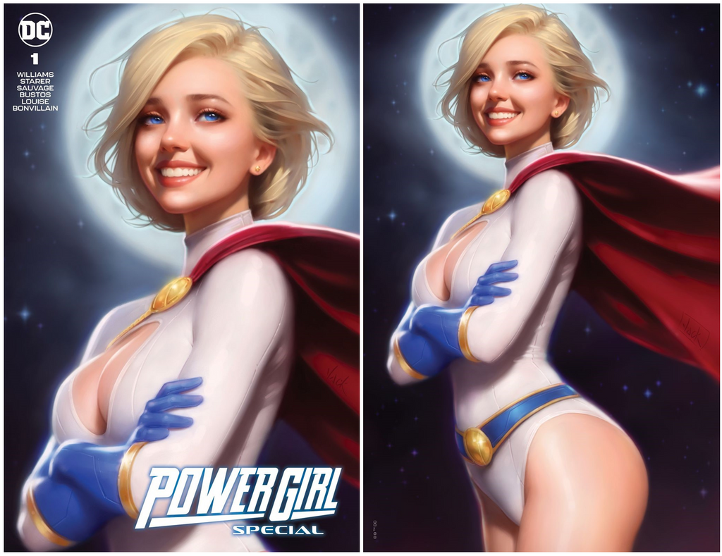 POWER GIRL SPECIAL #1 WILL JACK EXCLUSIVE OPTIONS