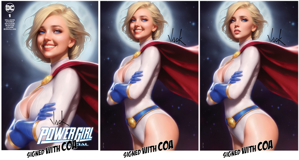 POWER GIRL SPECIAL #1 WILL JACK EXCLUSIVE OPTIONS