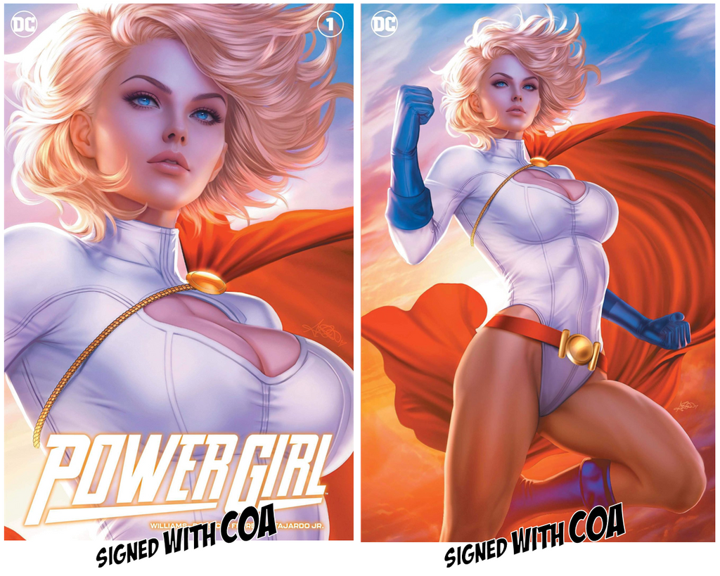 POWER GIRL #1 ARIEL DIAZ EXCLUSIVE OPTIONS