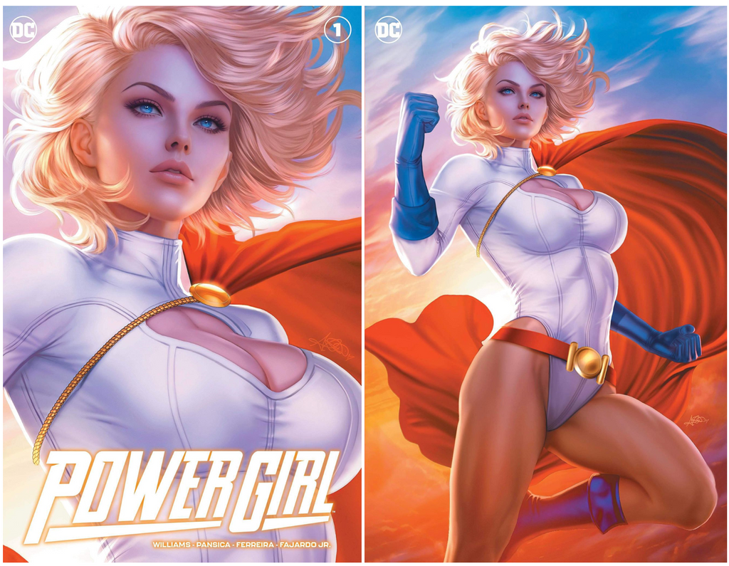 POWER GIRL #1 ARIEL DIAZ EXCLUSIVE OPTIONS
