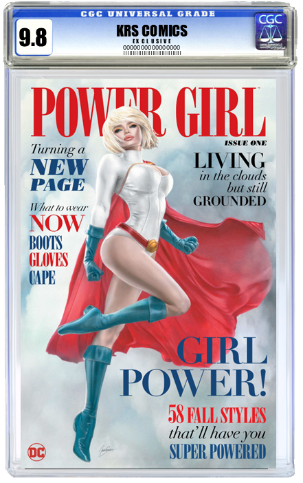 POWER GIRL #1 NATALI SANDERS EXCLUSIVE OPTIONS