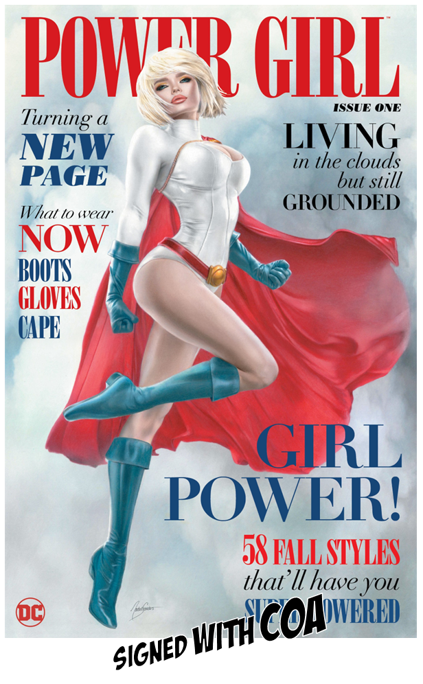 POWER GIRL #1 NATALI SANDERS EXCLUSIVE OPTIONS