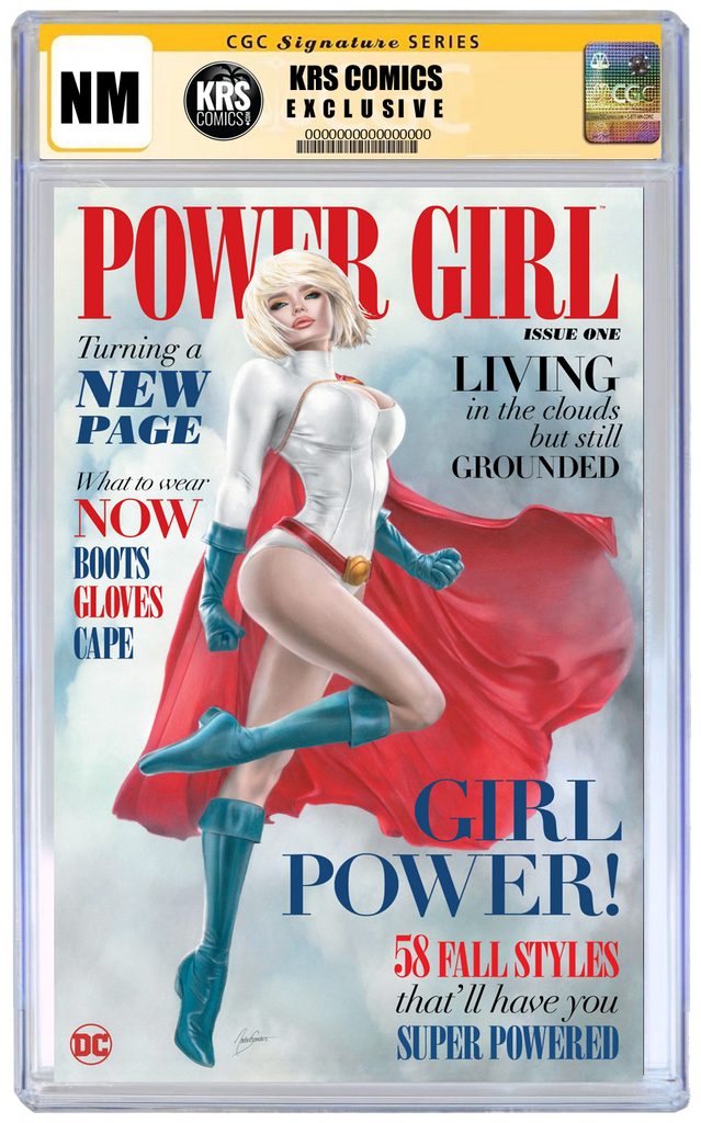 POWER GIRL #1 NATALI SANDERS EXCLUSIVE OPTIONS