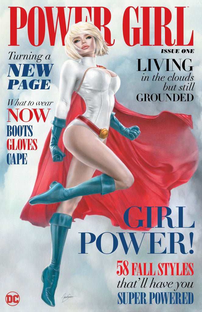 POWER GIRL #1 NATALI SANDERS EXCLUSIVE OPTIONS