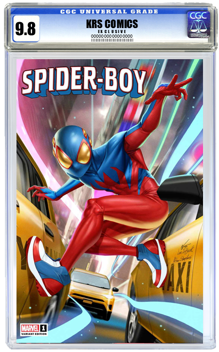 SPIDER-BOY #1 INHYUK LEE EXCLUSIVE OPTIONS